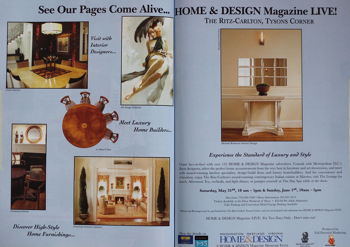 Реклама картины Валуевой С. в американском журнале Home&Design