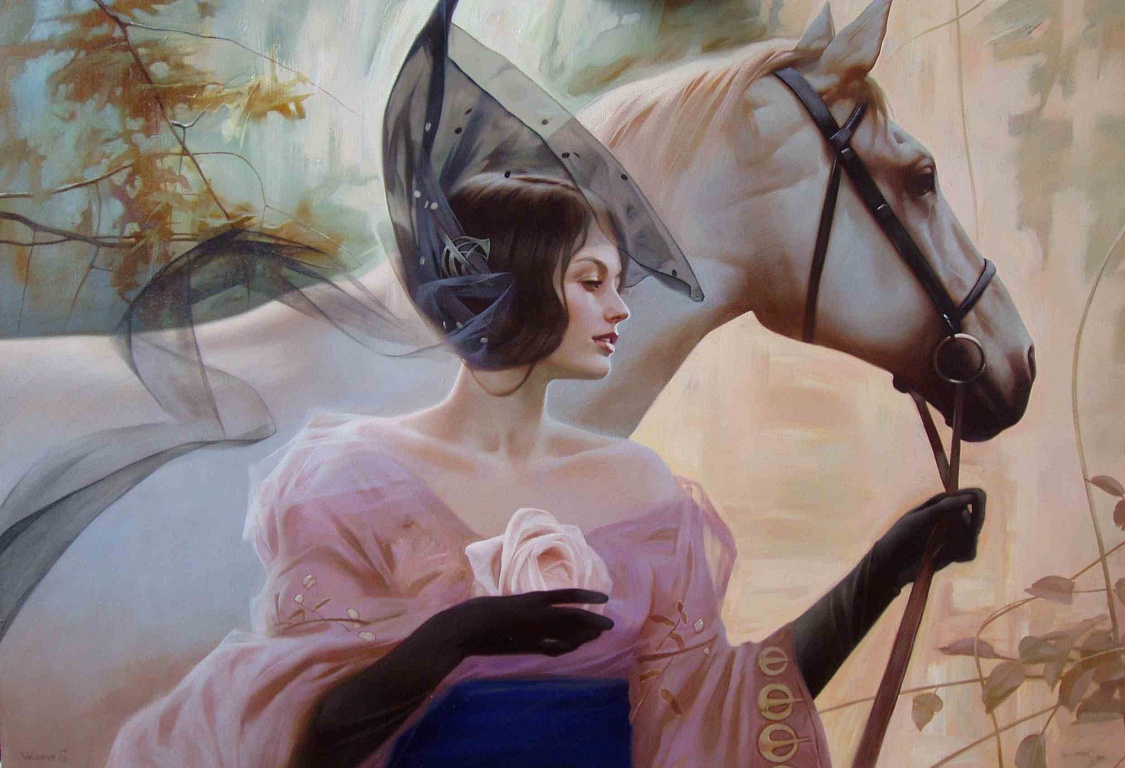 Роза - 61х91 х.м., 2007  |  Rose 61х91 х.м., 2007