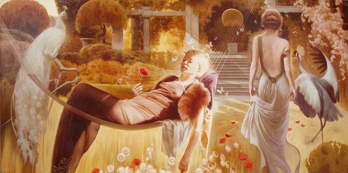 Летнее наваждение - 80х160 х.м., 2009 |  Summer delusion 80х160 х.м., 2009