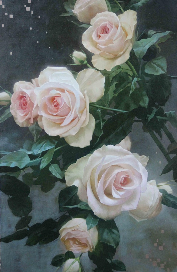 Цветы 76х45,5 | Flowers